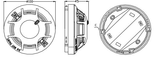 JTF-GOM-GST9613點型復合式感煙感溫火災探測器